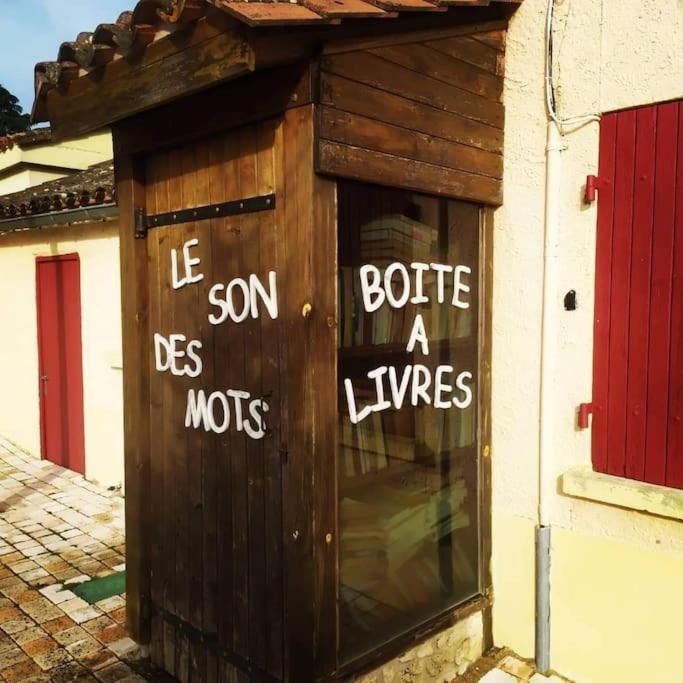 Entre Pierre Et Vigne - Charming Former Winery Farmhouse With Hot Tub & Swimming Pool 莫内斯捷 外观 照片