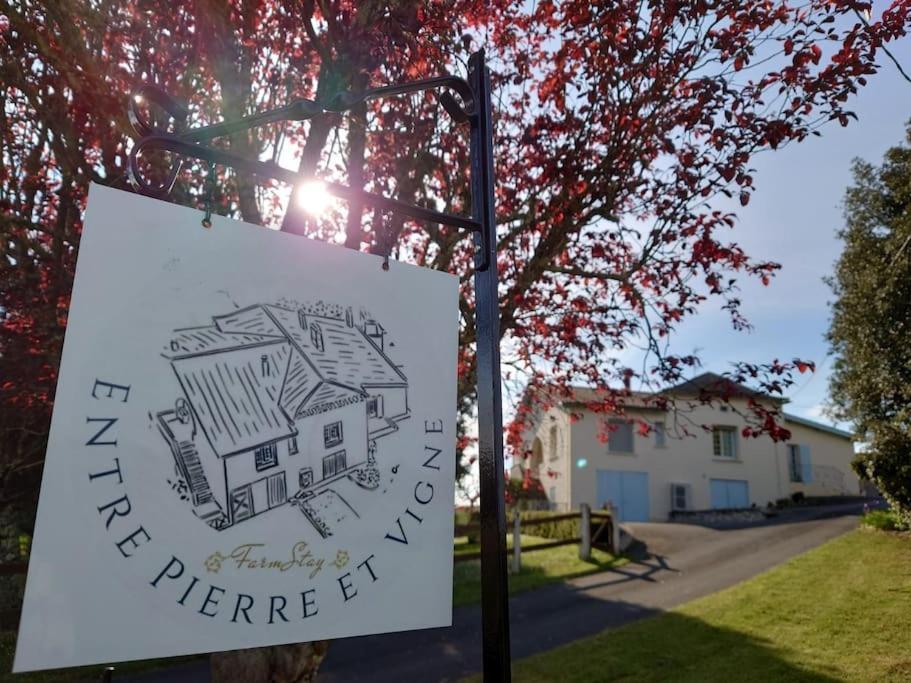 Entre Pierre Et Vigne - Charming Former Winery Farmhouse With Hot Tub & Swimming Pool 莫内斯捷 外观 照片